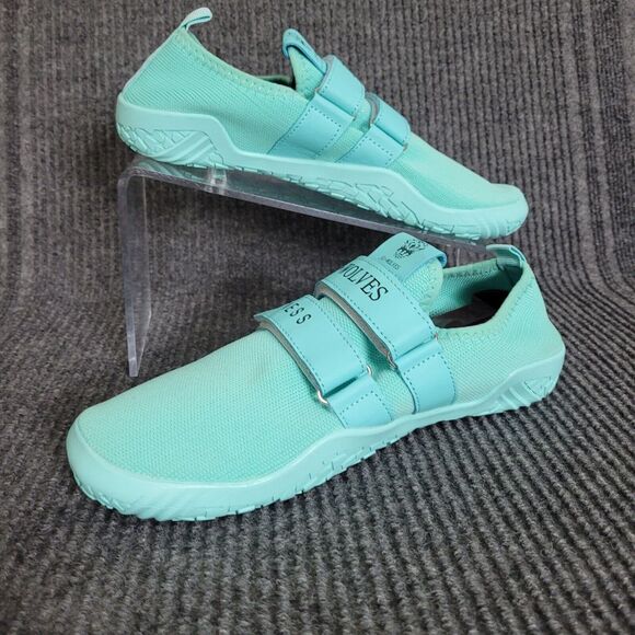 JG WOLVES FITNESS Shoes‎ Size 42 EU Blue Teal Comfort Breathable Slip On Comfort - Picture 3 of 11